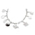 Cartier Charm Bracelet in 18 Karat White Gold With 8 Charms