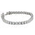 12.25 Carat Diamond Tennis Bracelet in 18 Karat White Gold