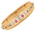 18K Yellow Gold French Volaire Multi-Gemstone Bracelet | 38.3g