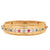 18K Yellow Gold French Volaire Multi-Gemstone Bracelet | 38.3g