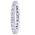 2 Carat Diamond Eternity Band in 18 Karat White Gold