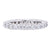 2 Carat Diamond Eternity Band in 18 Karat White Gold