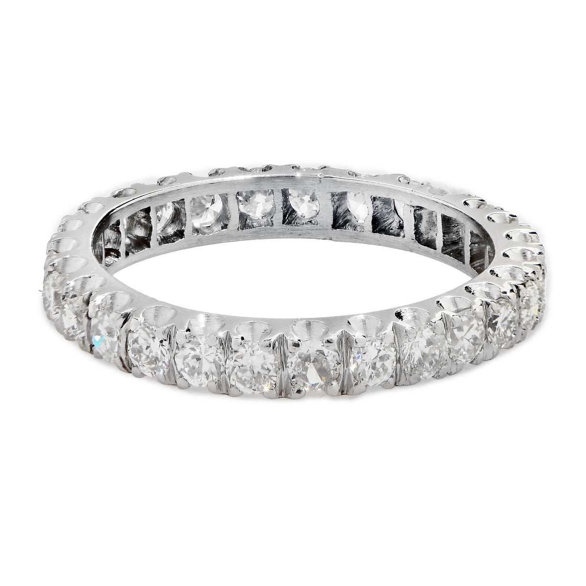 1.6 Carat Diamond Eternity Band in Platinum