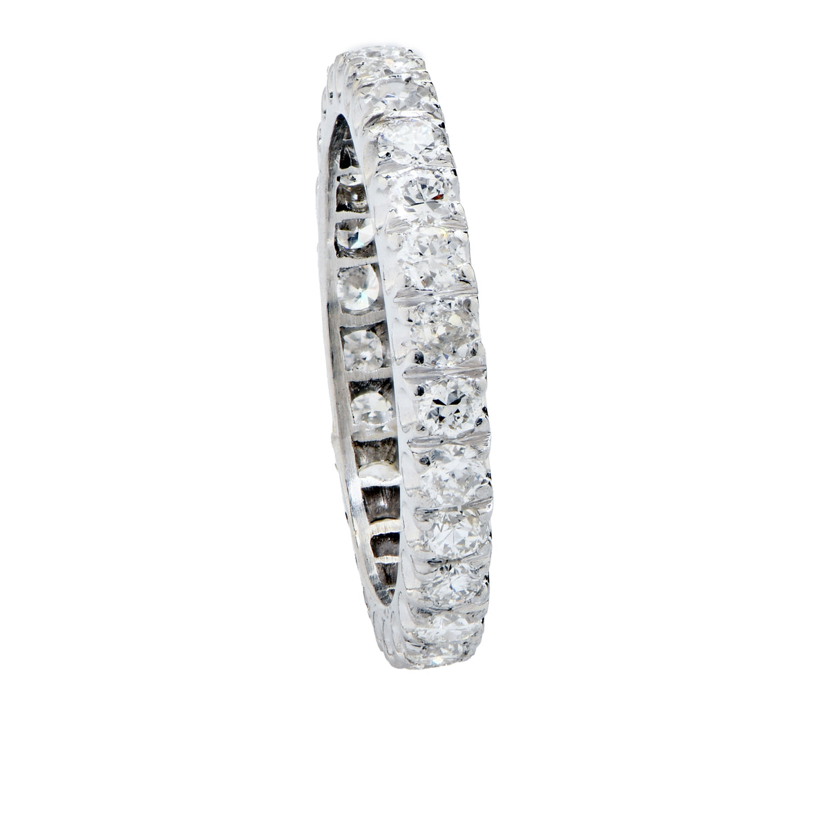 1.6 Carat Diamond Eternity Band in Platinum