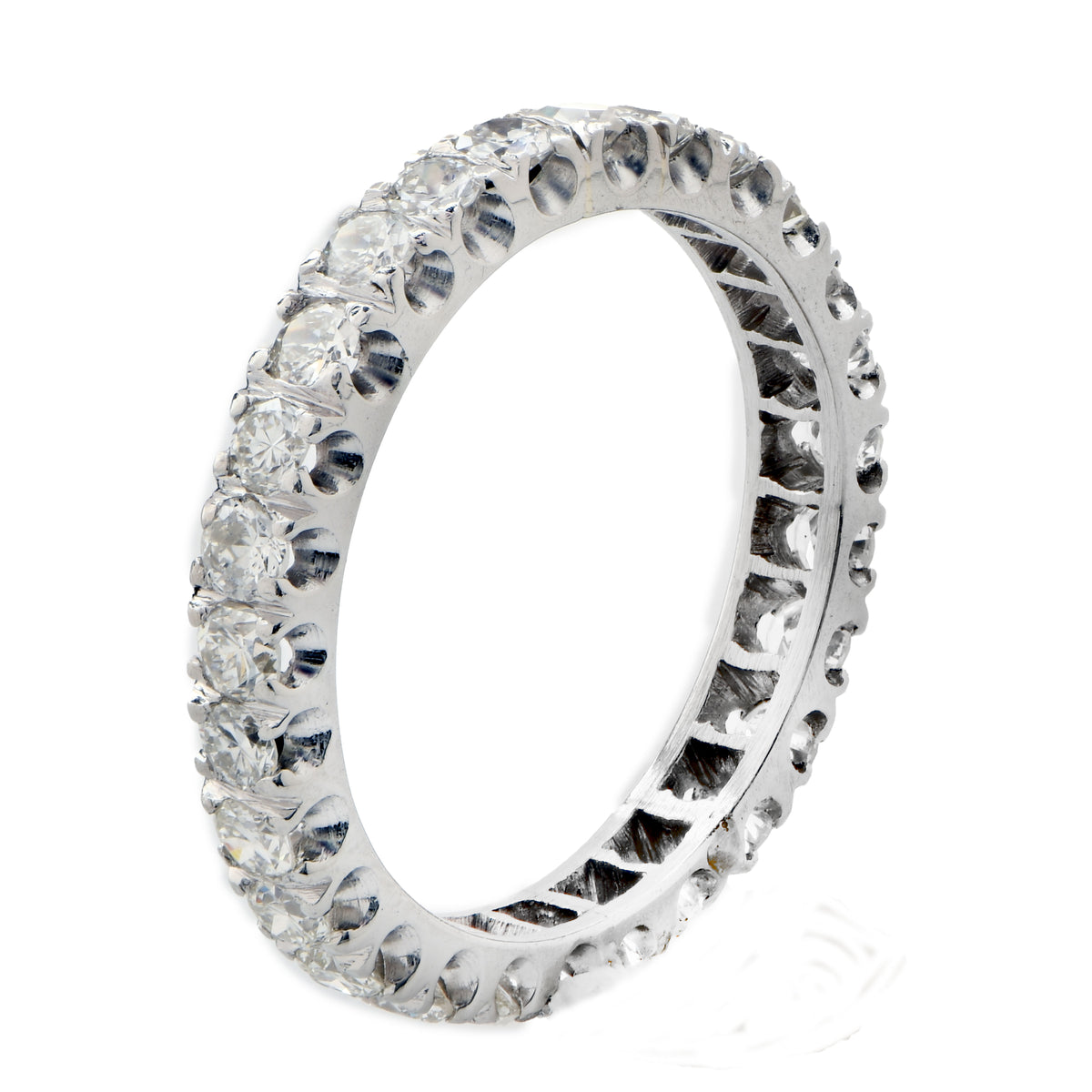 1.6 Carat Diamond Eternity Band in Platinum