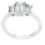 1.83 Carat GIA Graded Emerald Cut Diamond Engagement Ring