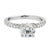 1.21 Carat Round Brilliant Cut Diamond Engagement Ring