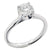 1.13 Carat Round Brilliant Cut Diamond Engagement Ring