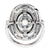 Bulgari Astrale Diamond Ring in 18 Karat White Gold