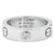 Cartier Three Diamond Love Ring in 18 Karat White Gold