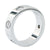 Cartier Three Diamond Love Ring in 18 Karat White Gold