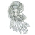 Mid Century Spray Design 29 Carat Diamond Brooch and Pendant