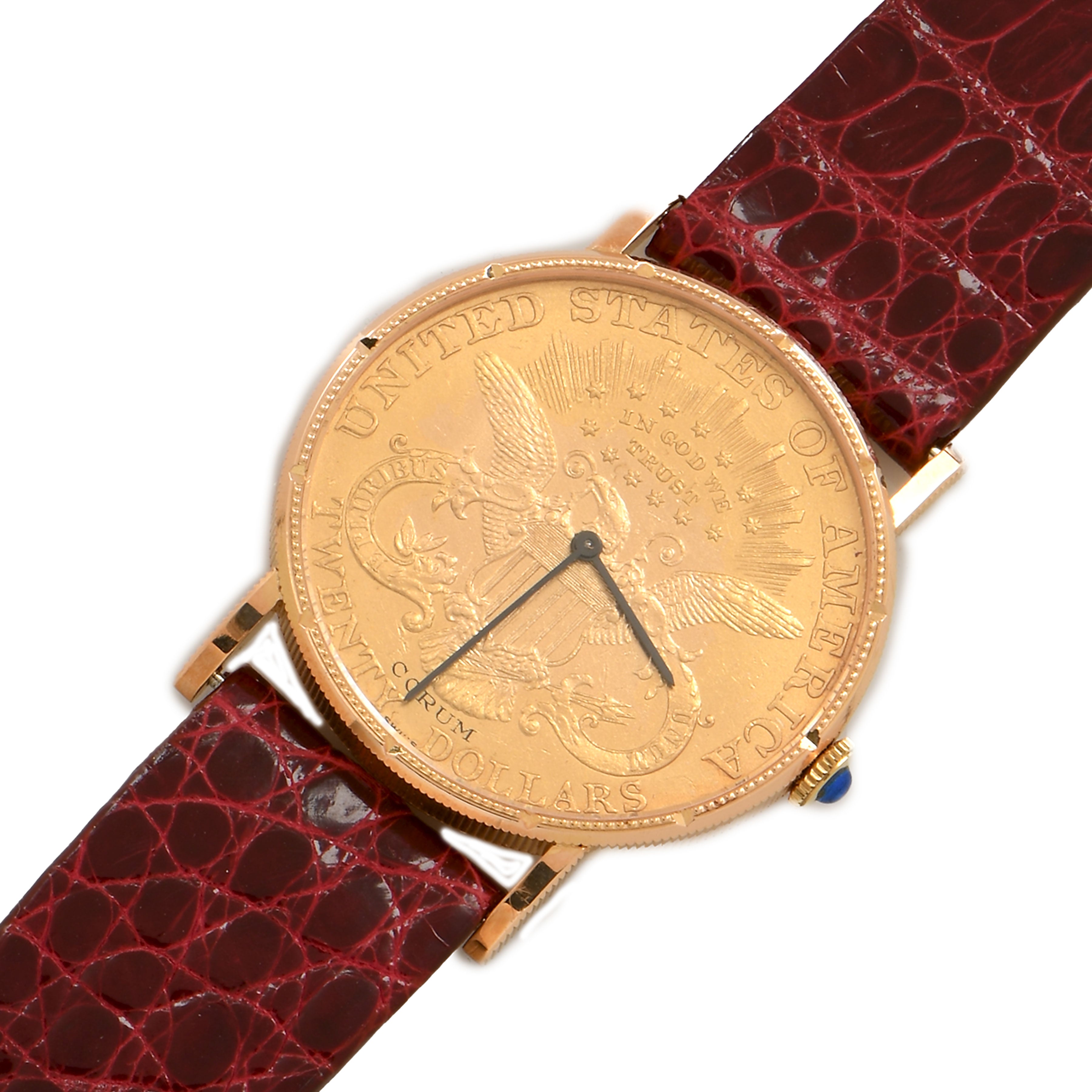 Corum 20 Dollar Gold Coin Manual Watch - Regent Jewelers | Miami