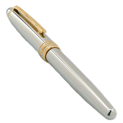 The Montblanc Meisterstück Solitaire Pure Platinum 950 Classique Ballpoint Pen Model 18025