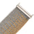 Florentine Loom Woven 18 Karat Yellow and White Gold Bracelet