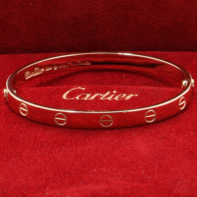 Love yellow gold bracelet Cartier Gold in Yellow gold - 38931406