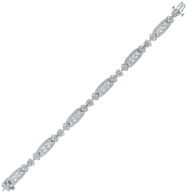 Tiffany & Co Diamond Bracelet in Platinum