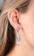 1900s Rose Quartz Diamond Platinum Ear Clips