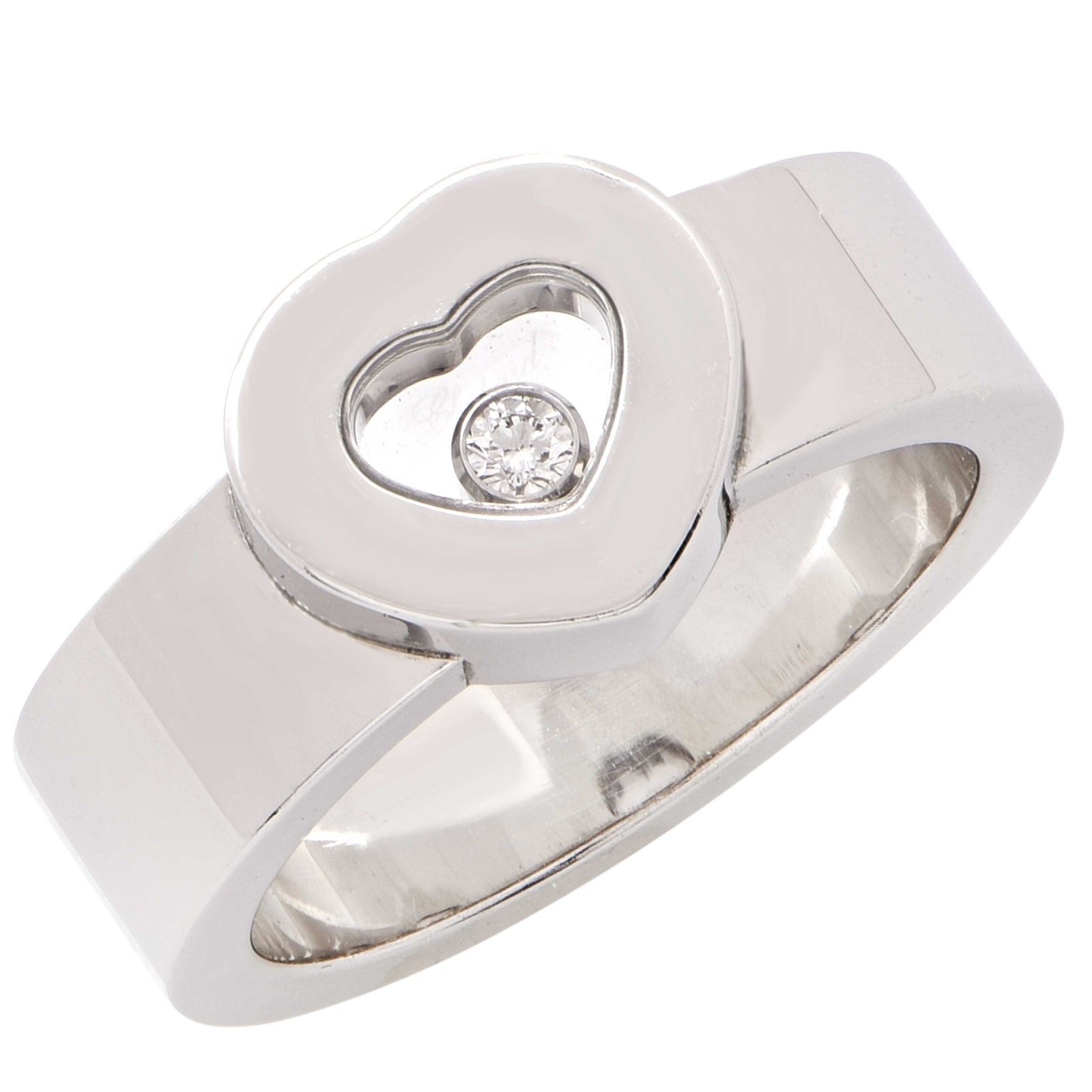 Chopard Happy Diamond Heart  White Gold Ring