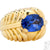 Boucheron 5.15 AGL No Heat Burma Sapphire Gold Ring