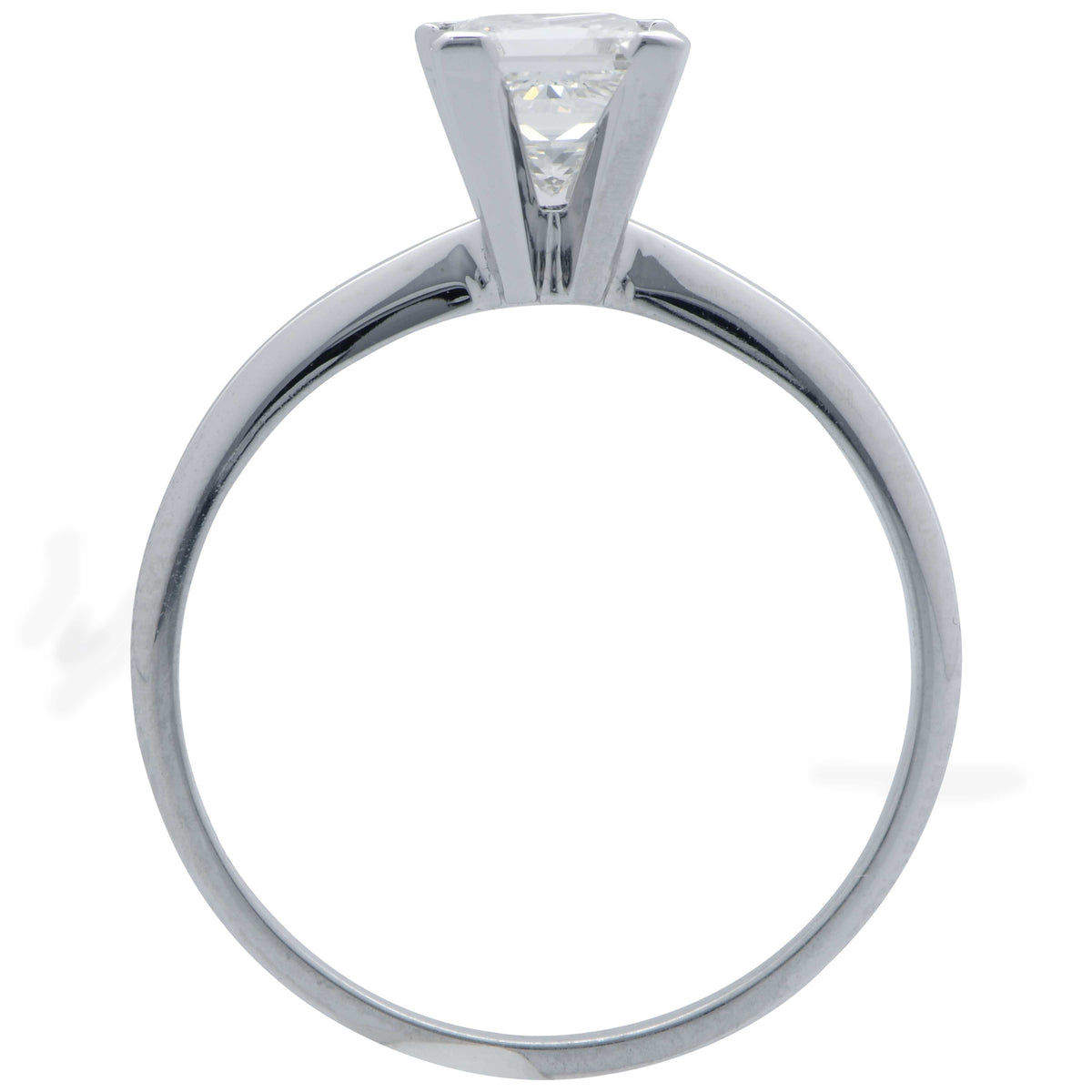 .91 Carat GIA Graded H / VS1 Princess Cut Diamond Engagement Ring