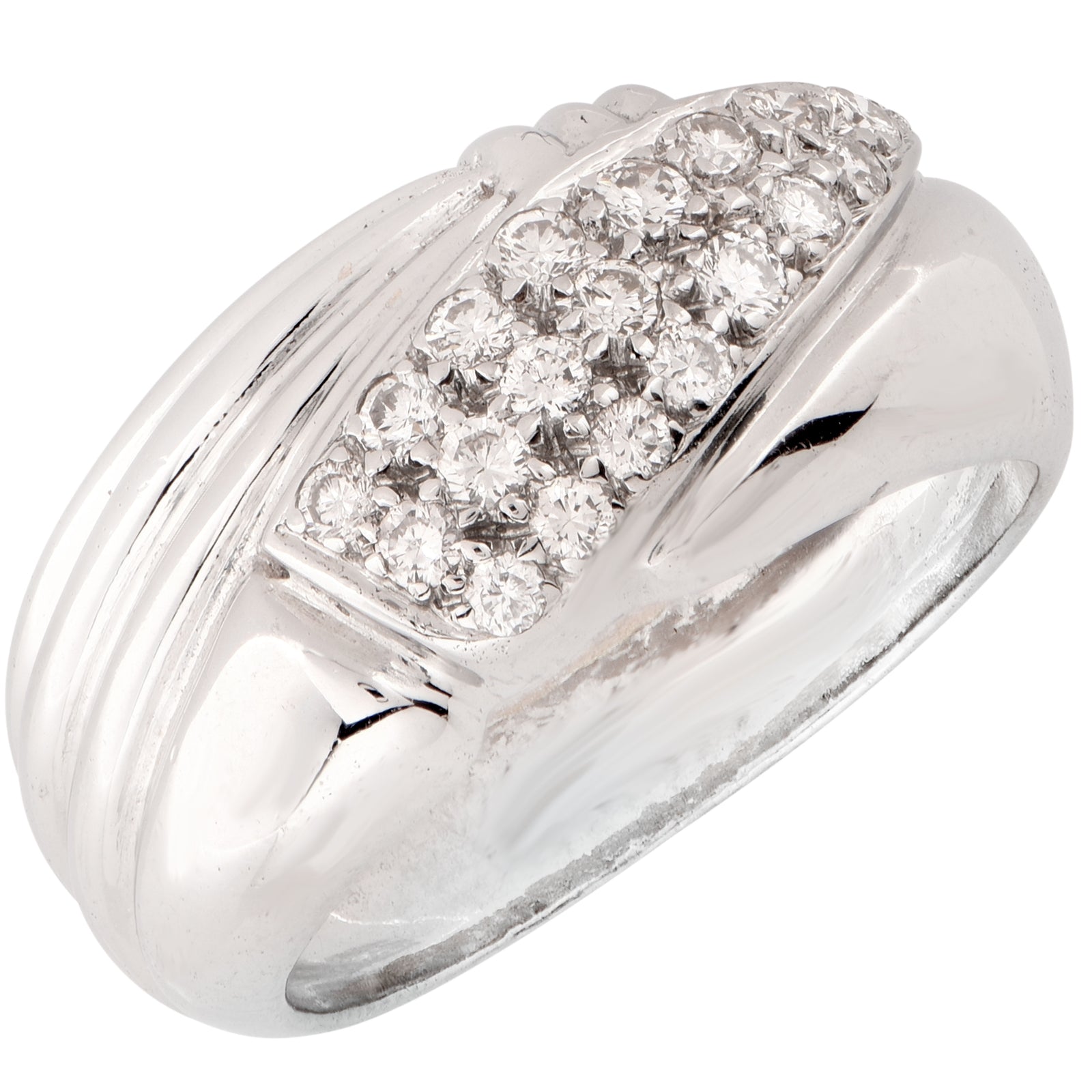 Diamond White Gold Ring