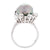 Tahitian Pearl Diamond White Gold Ring