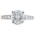 2.02 Carat GIA Graded G/VS1 Round Brilliant Cut Diamond Platinum Engagement Ring