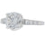 2.02 Carat GIA Graded G/VS1 Round Brilliant Cut Diamond Platinum Engagement Ring