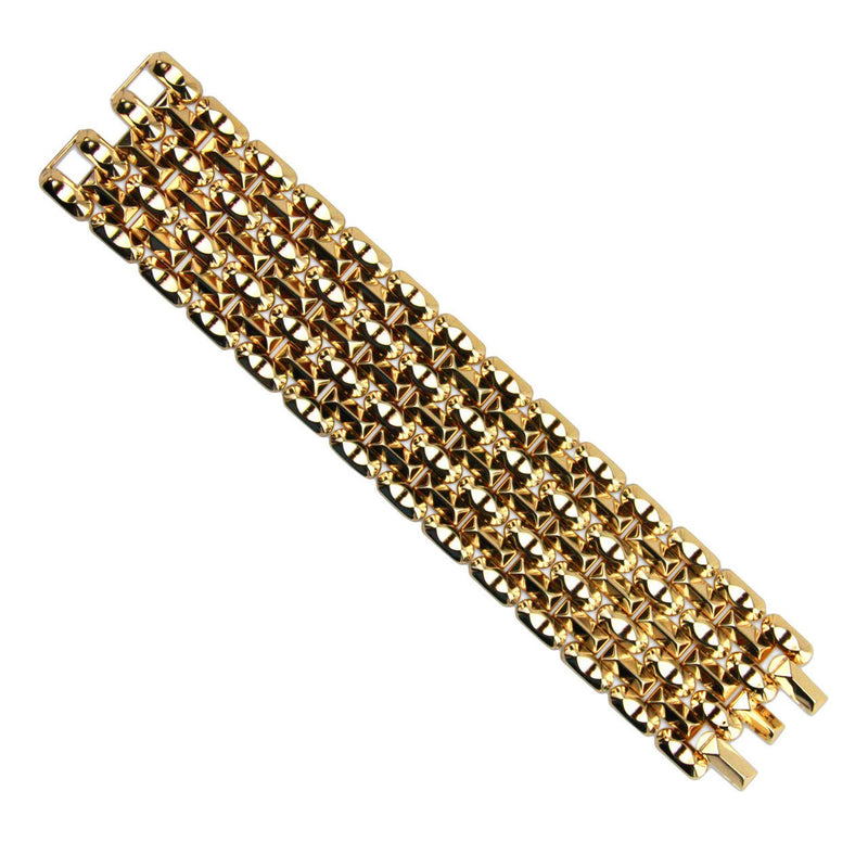1940s Retro Pink Gold Bracelet