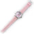 Chopard Ladies Stainless Steel Happy Beach Pink Wristwatch