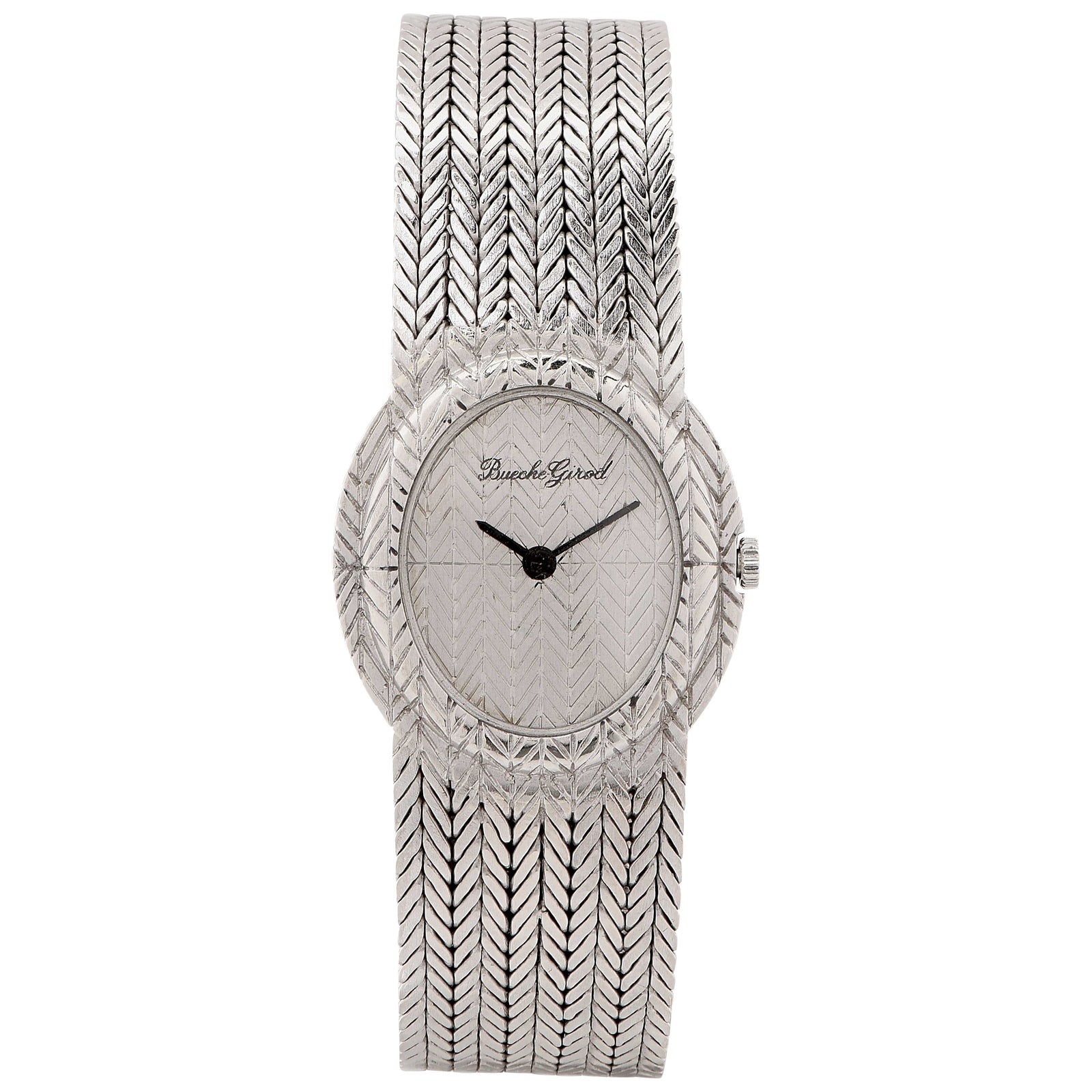 Bueche Girod Ladies White Gold Wristwatch