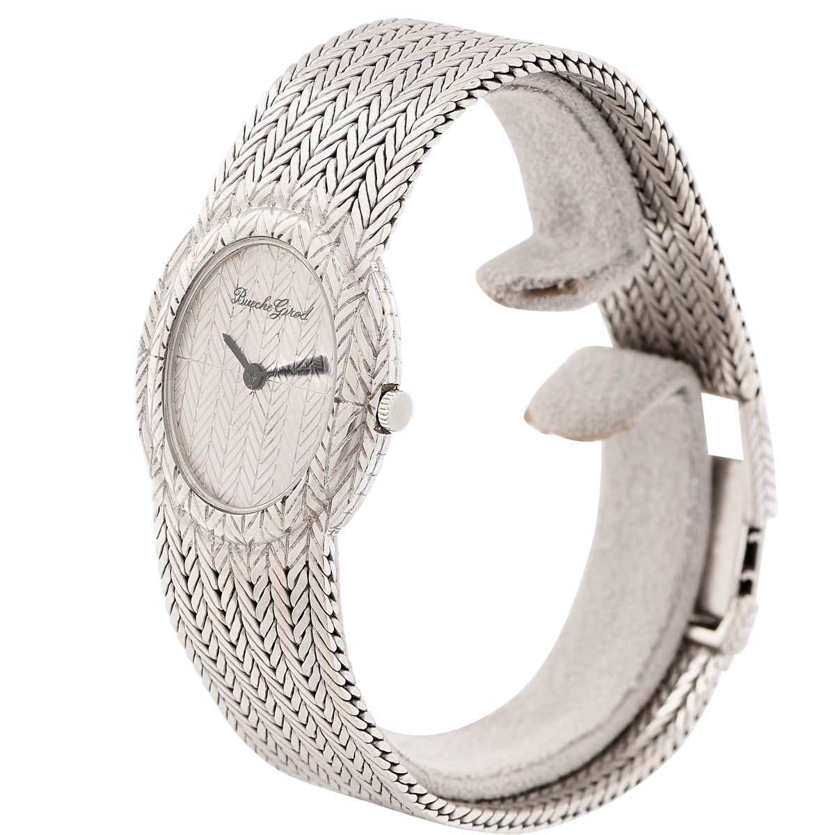 Bueche Girod Ladies White Gold Wristwatch